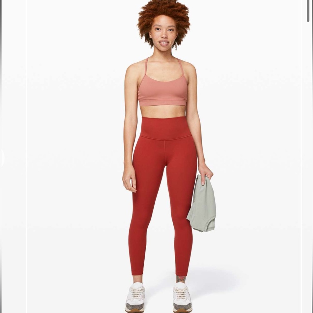 NWT Align Leggings Lululemon 25”  - Cayenne